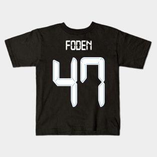 Phil Foden Man City 47 shirt Kids T-Shirt